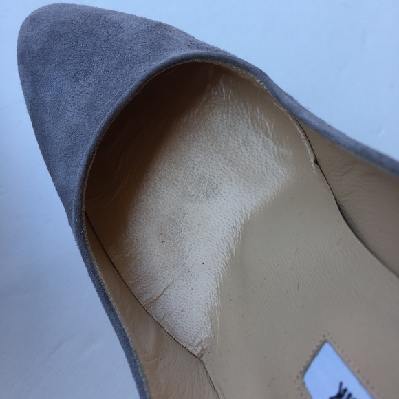 Manolo Blahnik BB gray suede pumps - Picture 8 of 16